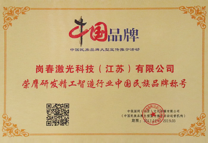 中国品牌荣誉称号